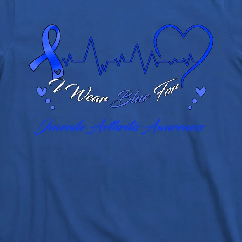 I Wear Blue For Juvenile Arthritis Awareness Cute Gift T-Shirt