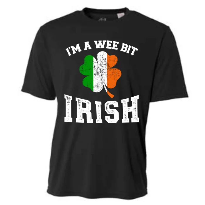 I'm Wee Bit Irish With Ireland Shamrock For St Patricks Day Gift Cooling Performance Crew T-Shirt