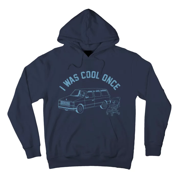 I Was Cool Once Retro Vintage Car Van Hoodie