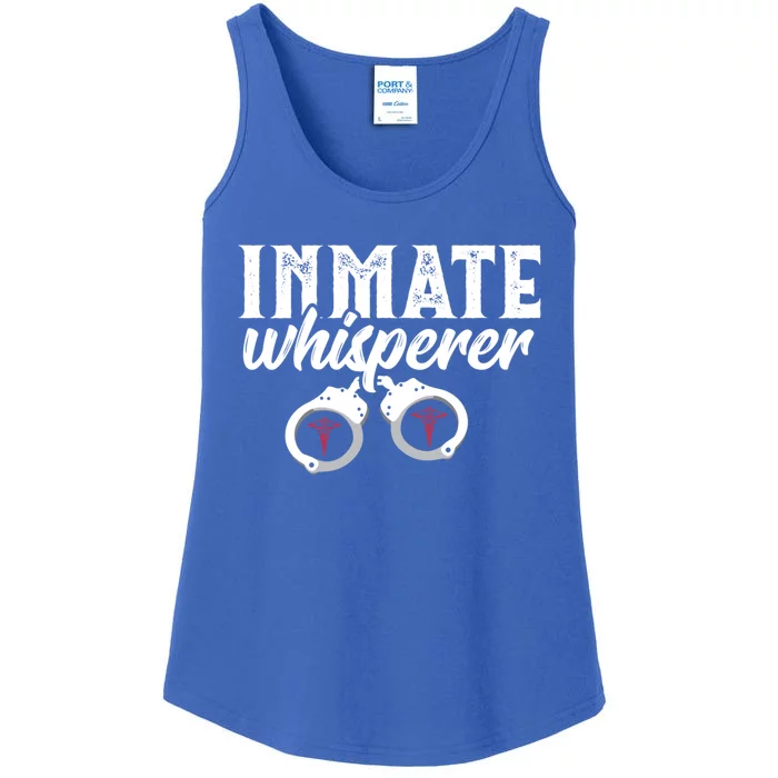 Inmate Whisperer Correctional Nurse Funny Nursing Gift Ladies Essential Tank