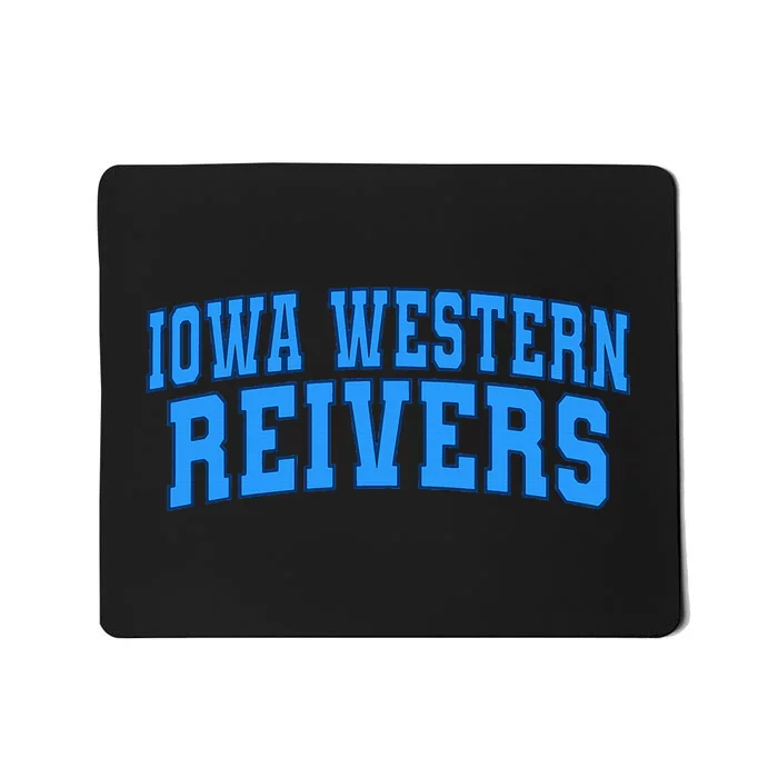 Iowa Western Community College Reivers 01 Mousepad