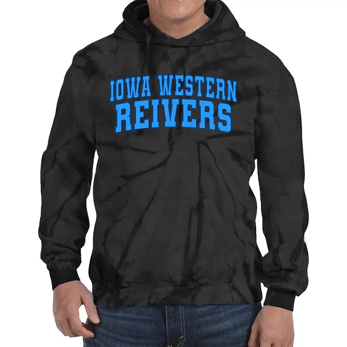 Iowa Western Community College Reivers 01 Tie Dye Hoodie