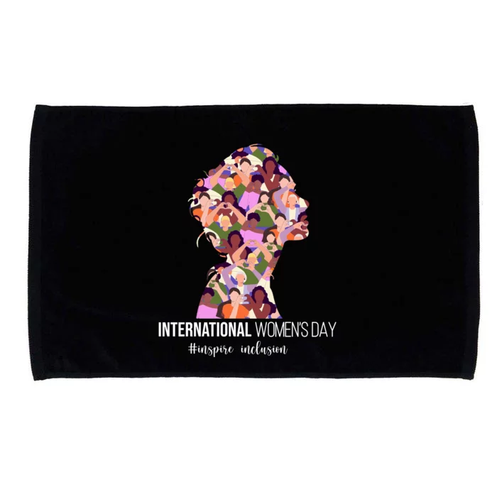 International Womens Day Inspire Inclusion Microfiber Hand Towel