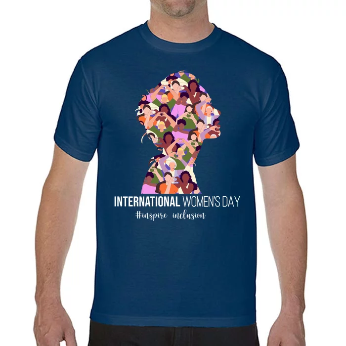 International Womens Day Inspire Inclusion Comfort Colors T-Shirt