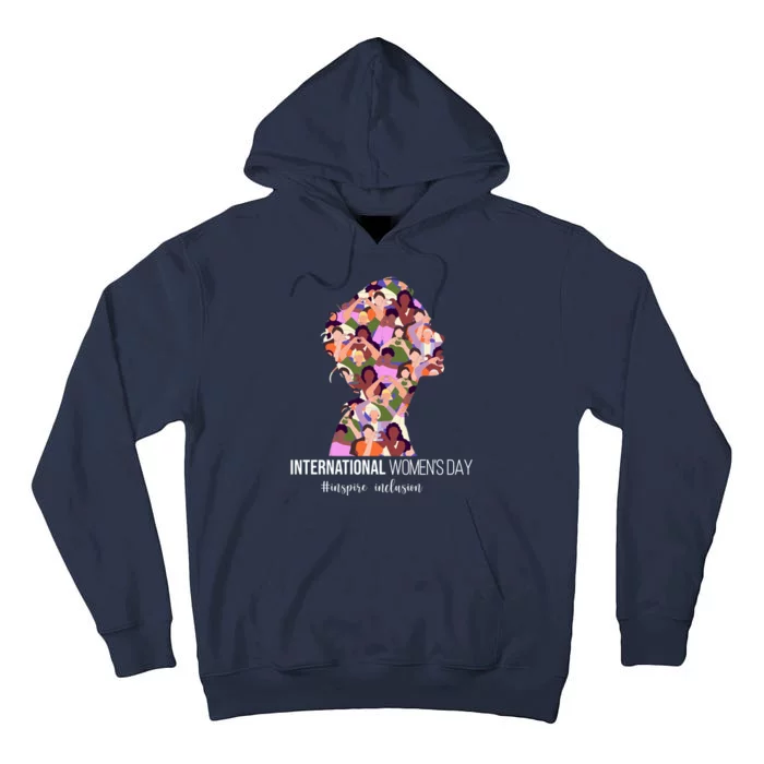 International Womens Day Inspire Inclusion Tall Hoodie