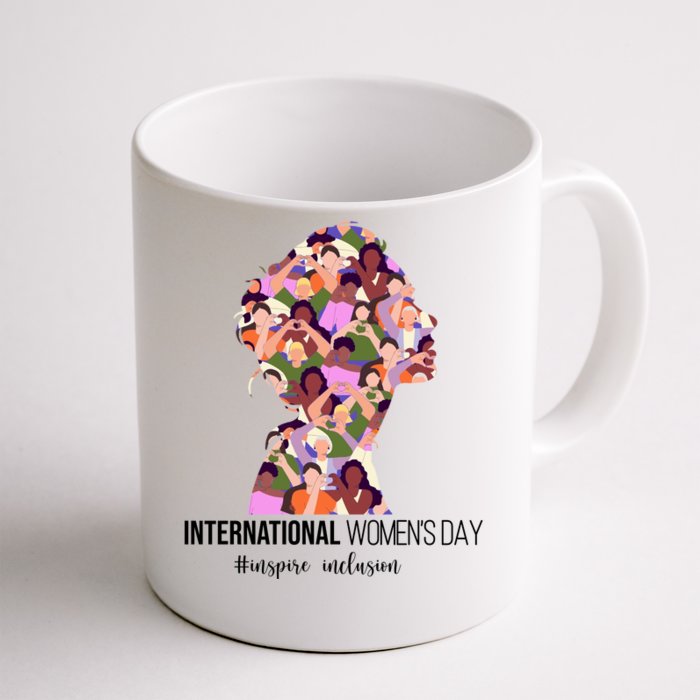 International Womens Day Inspire Inclusion Front & Back Coffee Mug