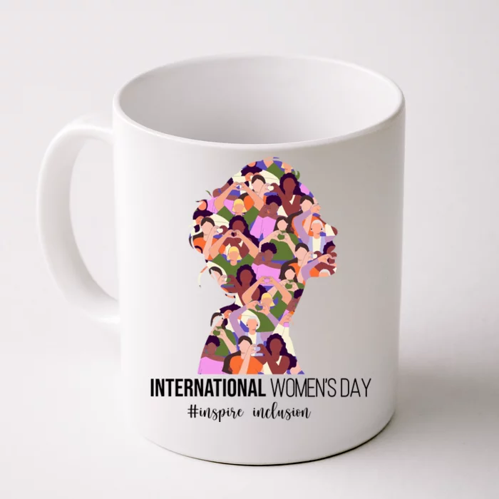 International Womens Day Inspire Inclusion Front & Back Coffee Mug