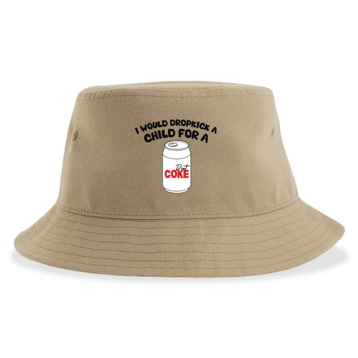 I Would Dropkick A Child For Diet Sustainable Bucket Hat