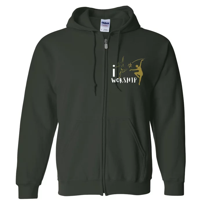 I worship dance ministry Full Zip Hoodie