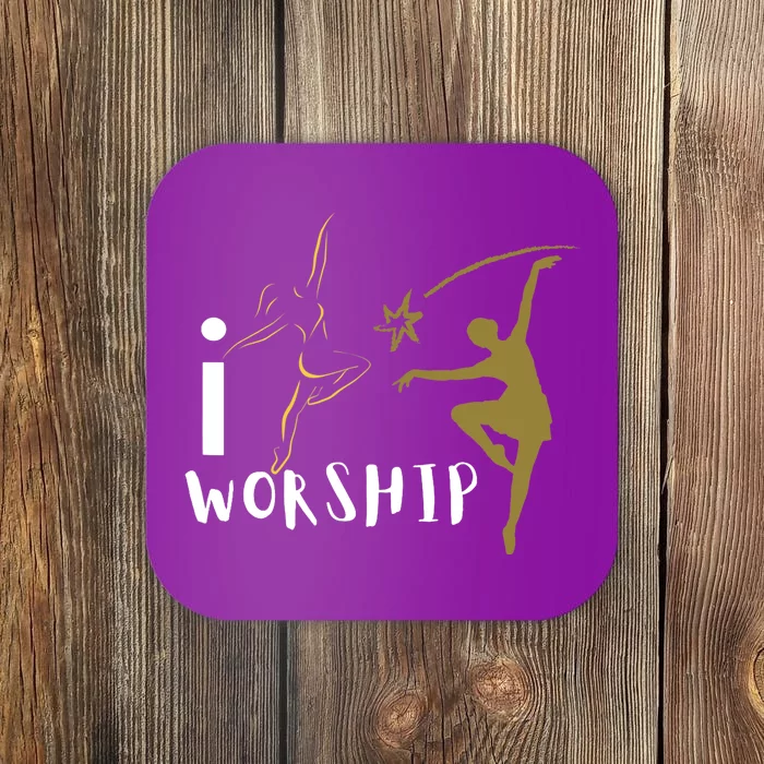 I worship dance ministry Coaster