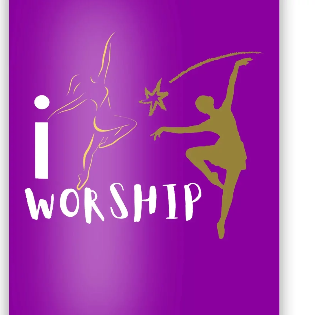 I worship dance ministry Poster