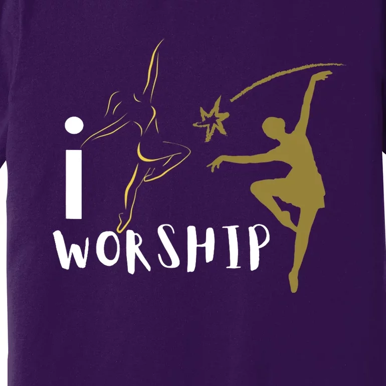 I worship dance ministry Premium T-Shirt