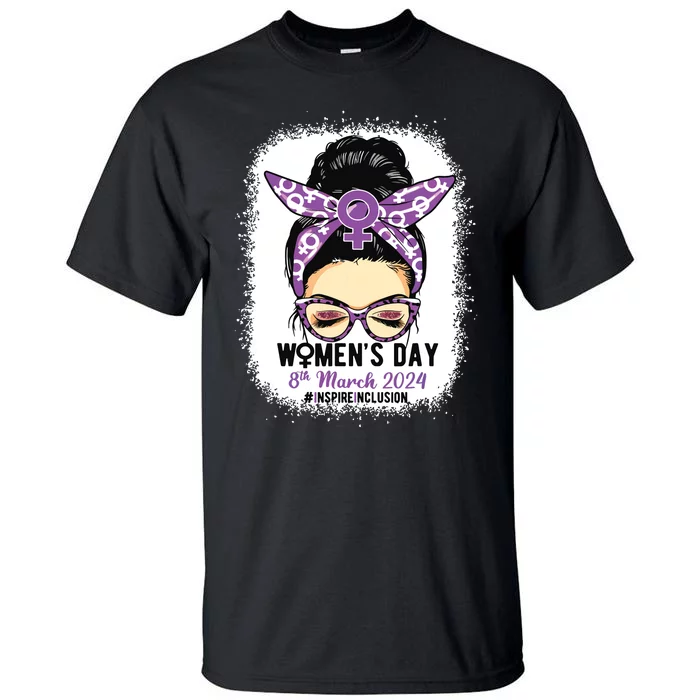 International Women Day 8 March 2024 Inspire Inclusion Tall T-Shirt