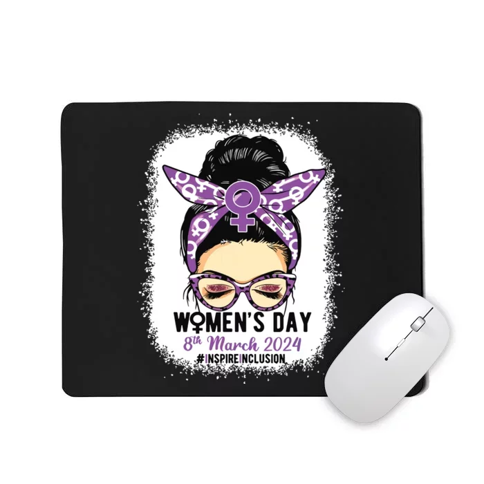 International Women Day 8 March 2024 Inspire Inclusion Mousepad