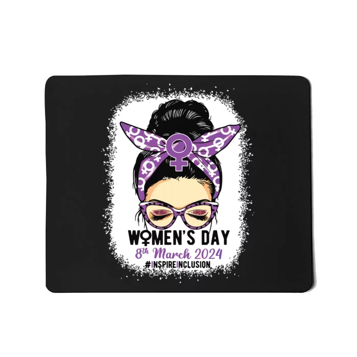 International Women Day 8 March 2024 Inspire Inclusion Mousepad