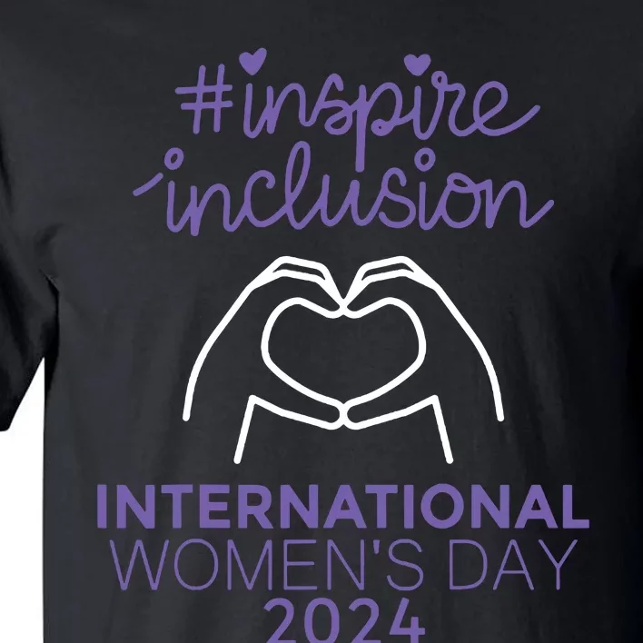 International Women Day 2024 8 March Iwd Inspire Inclusion Tall T-Shirt