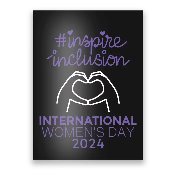 International Women Day 2024 8 March Iwd Inspire Inclusion Poster