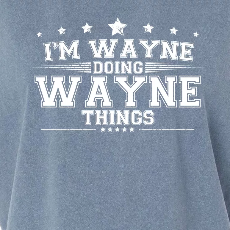 Im Wayne Doing Wayne Things Garment-Dyed Women's Muscle Tee