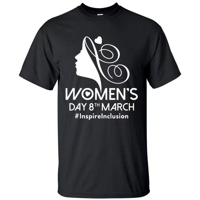 International Women Day 2024 8 March Iwd Inspire Inclusion Tall T-Shirt