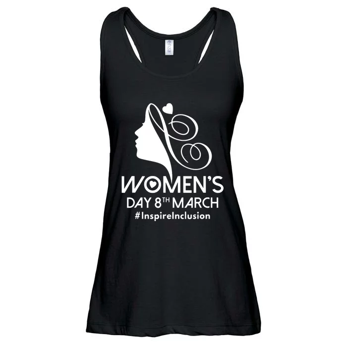 International Women Day 2024 8 March Iwd Inspire Inclusion Ladies Essential Flowy Tank