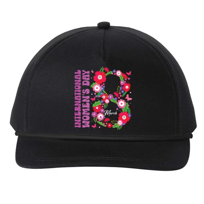 International Women Day 2024 Happy Women Day March 8 2024 Snapback Five-Panel Rope Hat