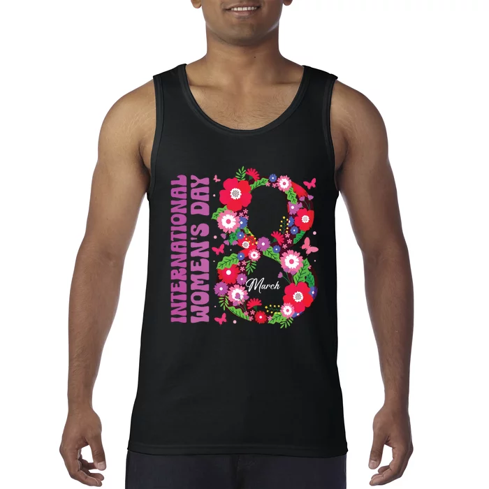 International Women Day 2024 Happy Women Day March 8 2024 Tank Top