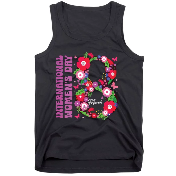 International Women Day 2024 Happy Women Day March 8 2024 Tank Top