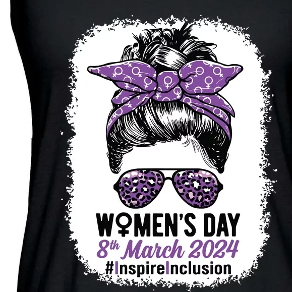 International Women Day 2024 Inspire Inclusion 8 March 24 Ladies Essential Flowy Tank