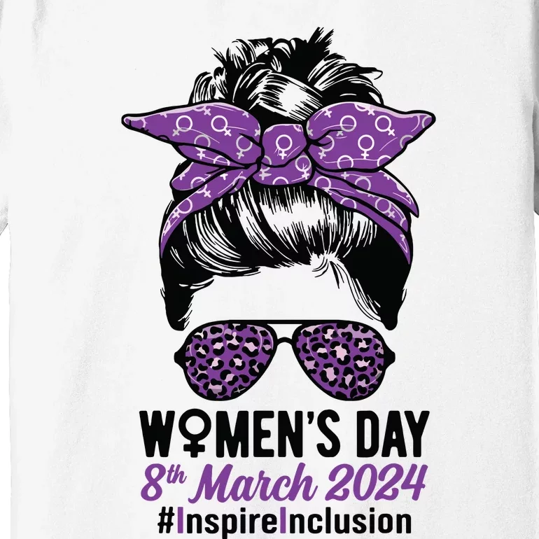 International Women Day 2024 Inspire Inclusion 8 March 24 Premium T-Shirt