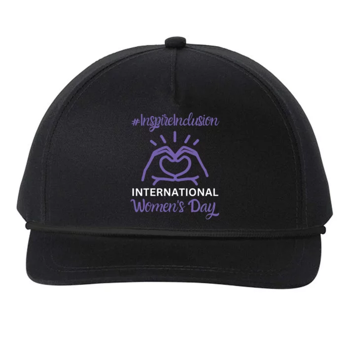 International Women Day 2024 Inspire Inclusion 8 March Snapback Five-Panel Rope Hat