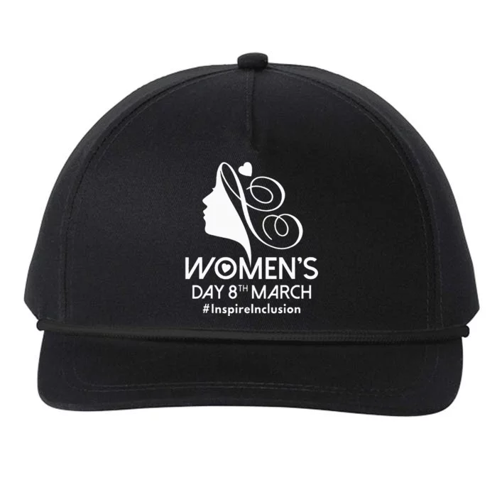 International Wom.en's Day 2024 8 March IWD Inspire Inclusion Snapback Five-Panel Rope Hat