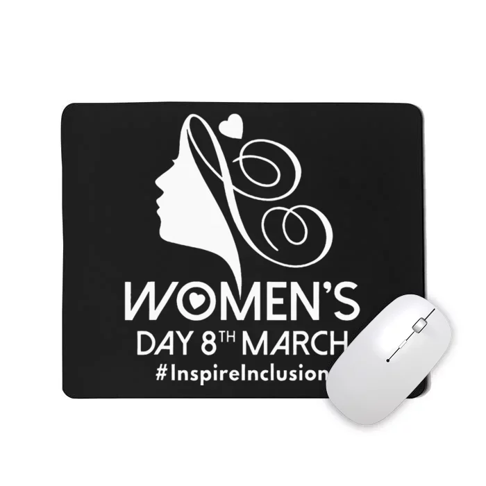 International Wom.en's Day 2024 8 March IWD Inspire Inclusion Mousepad