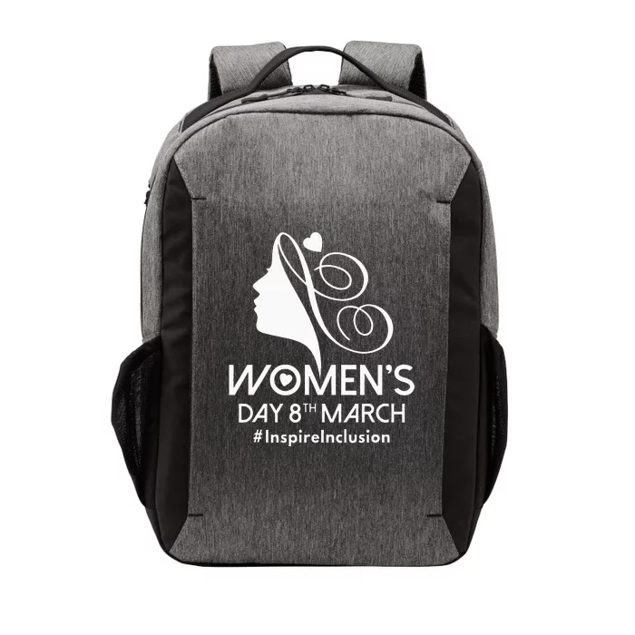 International Wom.en's Day 2024 8 March IWD Inspire Inclusion Vector Backpack