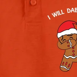 I Will Dab For Ho Ho HoS Gingerbread Ugly Christmas Sweater Great Gift Dry Zone Grid Performance Polo