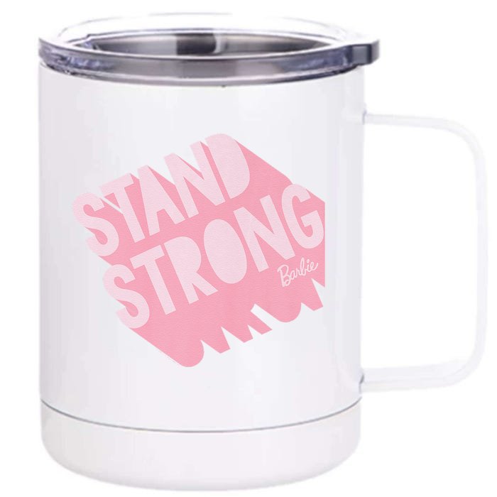 International Women's Day Stand Strong Premium Front & Back 12oz Stainless Steel Tumbler Cup