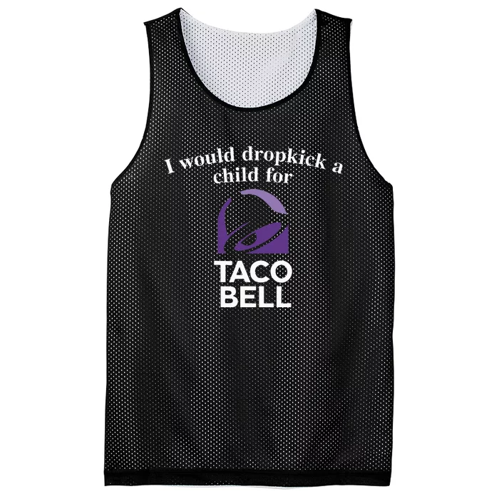 I Would Dropkick A Child Mesh Reversible Basketball Jersey Tank