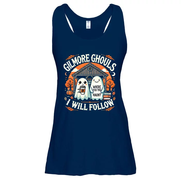 I Will Follow Apparel Gilmore Ghouls Where You Haunt Ladies Essential Flowy Tank