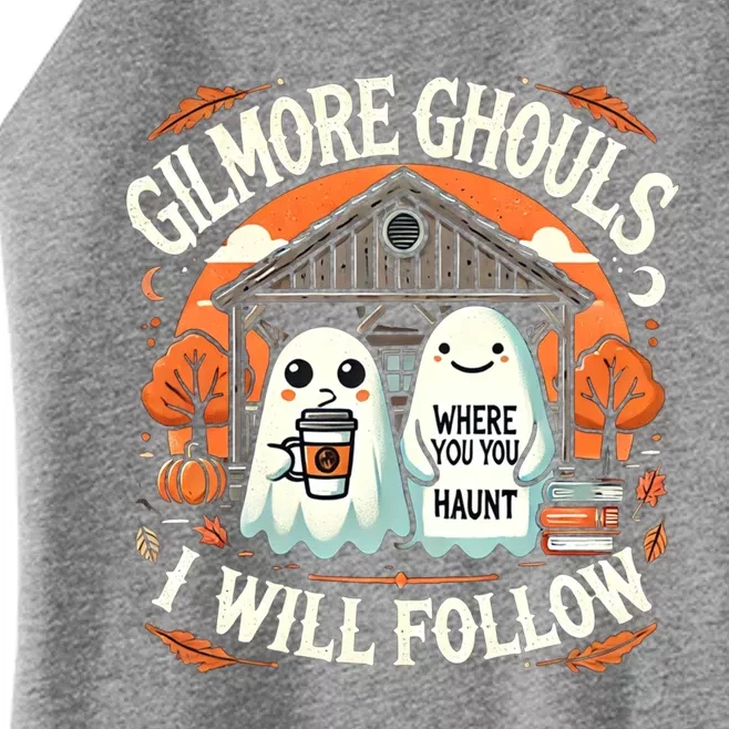 I Will Follow Apparel Gilmore Ghouls Where You Haunt Women’s Perfect Tri Rocker Tank