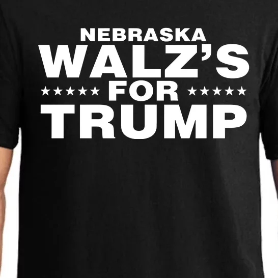 Im WalzS Family Members Wearing Nebraska WalzS For Trump Pajama Set