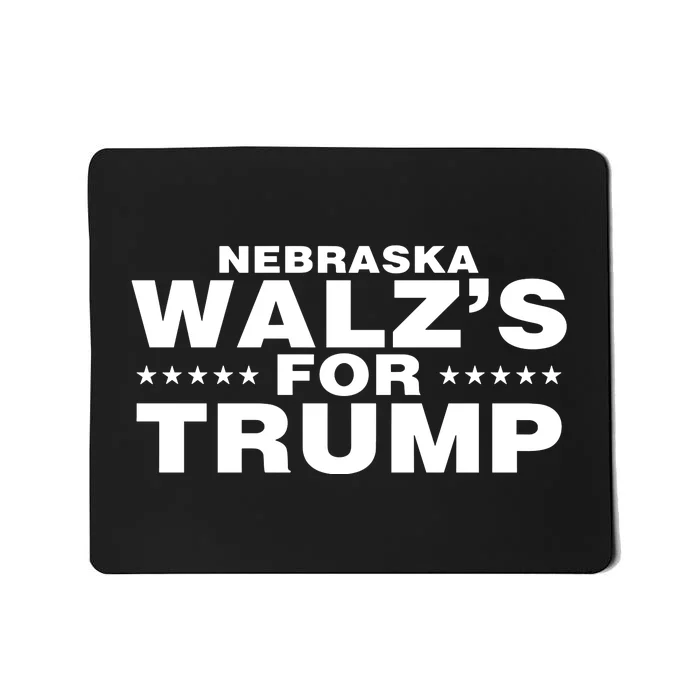 Im WalzS Family Members Wearing Nebraska WalzS For Trump Mousepad