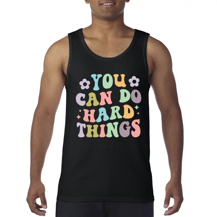 Inspirational WoS Graphics You Can Do Hard Things Tank Top