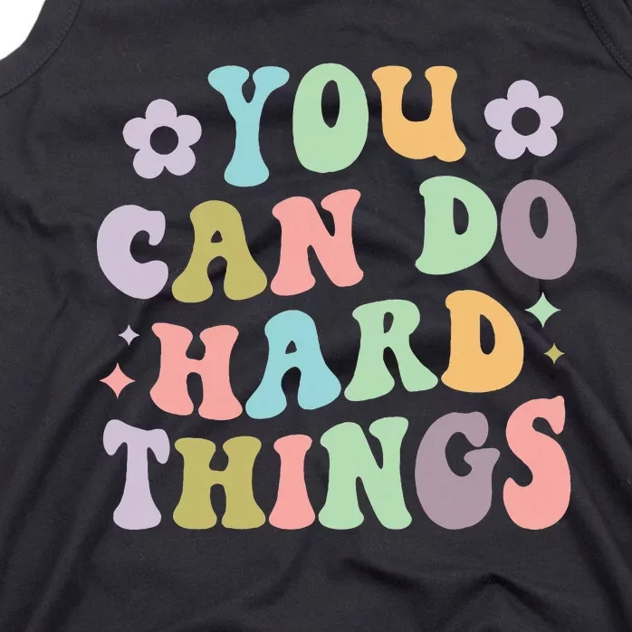 Inspirational WoS Graphics You Can Do Hard Things Tank Top