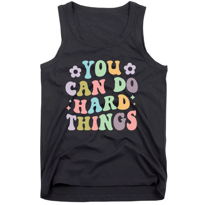 Inspirational WoS Graphics You Can Do Hard Things Tank Top