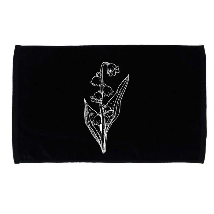 Illustration Wildflower Garden Flower Gift Microfiber Hand Towel