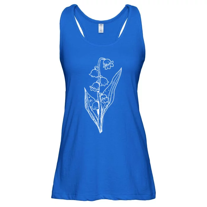 Illustration Wildflower Garden Flower Gift Ladies Essential Flowy Tank