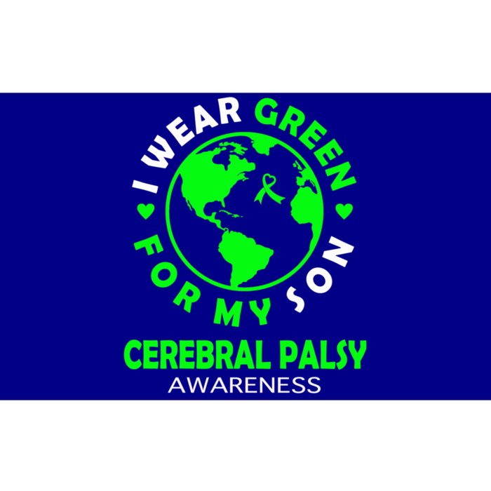 I Wear Green For My Son Cerebral Palsy Awareness Gift Bumper Sticker