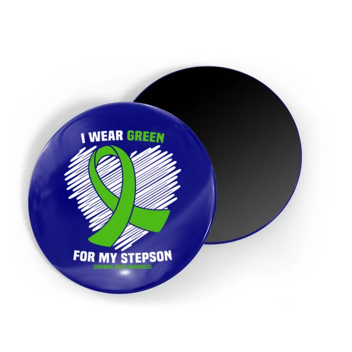 I Wear Green For My Stepson Cerebral Palsy Awareness Cool Gift Magnet