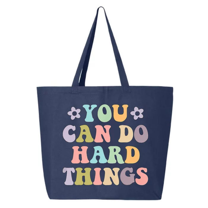 Inspirational Women's Graphics You Can Do Hard Things 25L Jumbo Tote