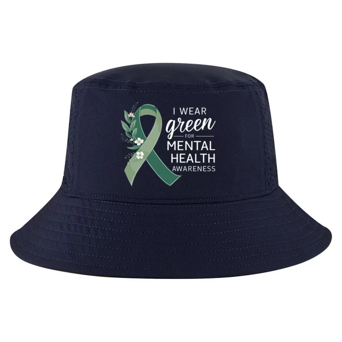 I Wear Green Tal Health Awareness Month Funny Gift Cool Comfort Performance Bucket Hat