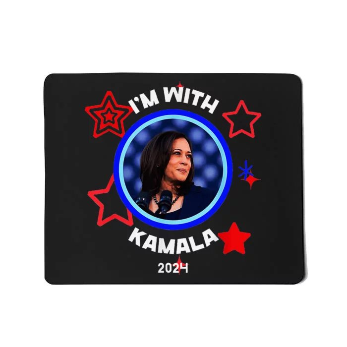 IM With Her Kamala Vote For 2024 President Kamala Harris Mousepad